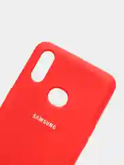 Красный защитный силиконовый чехол Silikone Cover для Samsung A10S