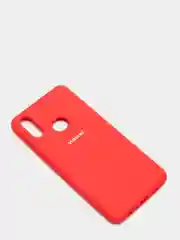 Красный защитный силиконовый чехол Silikone Cover для Samsung A10S