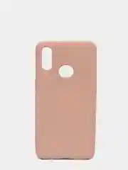 Бежевый меланж защитный силиконовый чехол Silikone Cover для Samsung A10S