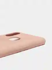 Бежевый меланж защитный силиконовый чехол Silikone Cover для Samsung A10S
