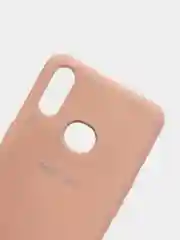 Бежевый меланж защитный силиконовый чехол Silikone Cover для Samsung A10S