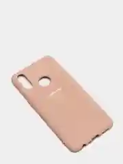 Бежевый меланж защитный силиконовый чехол Silikone Cover для Samsung A10S