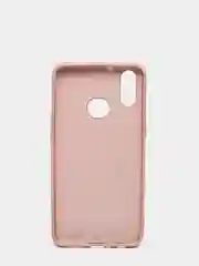 Бежевый меланж защитный силиконовый чехол Silikone Cover для Samsung A10S