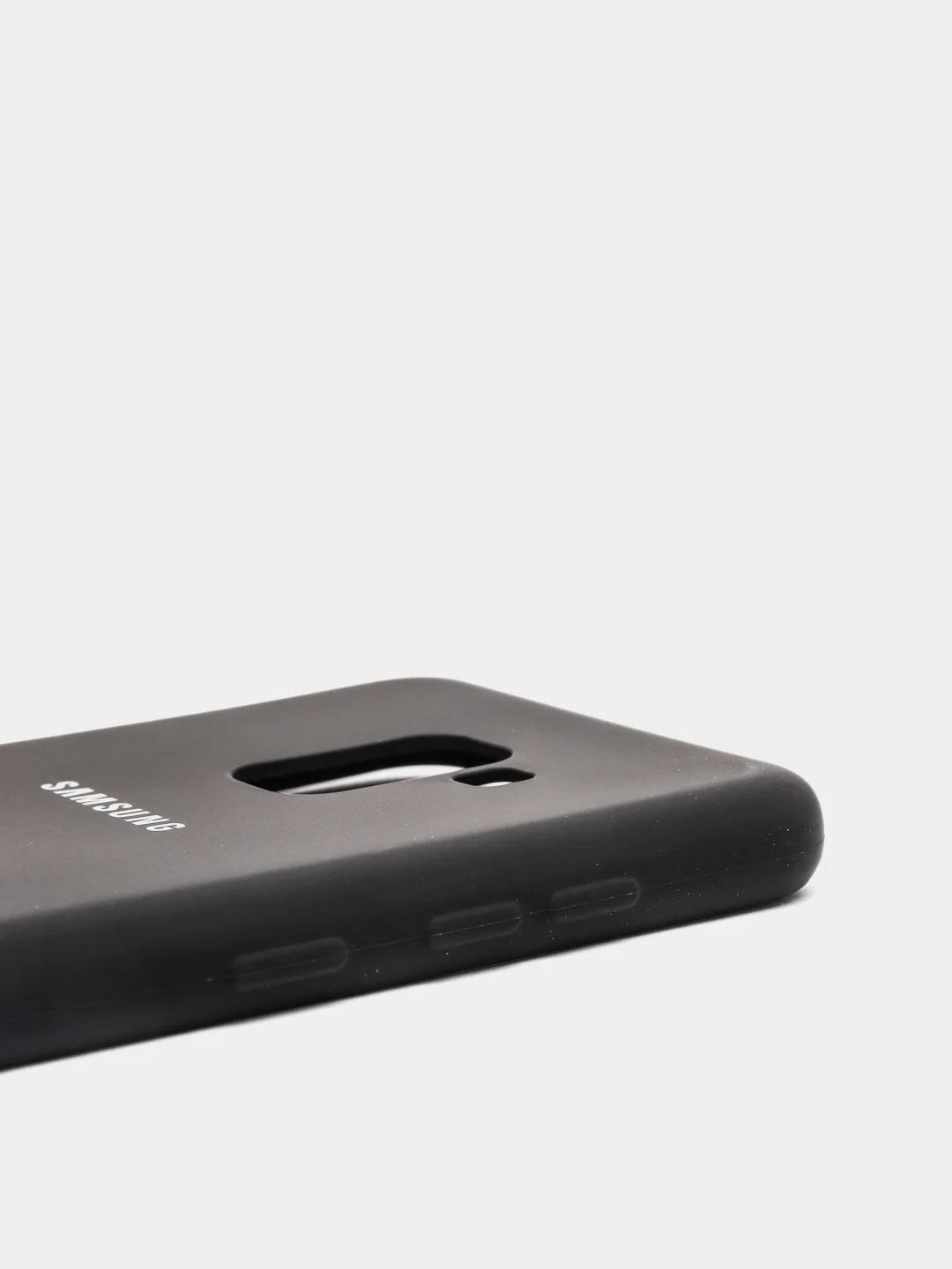 Черный защитный силиконовый чехол Silikone Cover для Samsung A8 2018