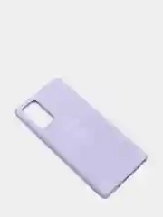 Сиреневый защитный силиконовый чехол для Samsung Note 20
