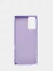 Сиреневый защитный силиконовый чехол для Samsung Note 20