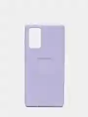Сиреневый защитный силиконовый чехол для Samsung Note 20