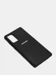 Черный защитный силиконовый чехол для Samsung Note 20