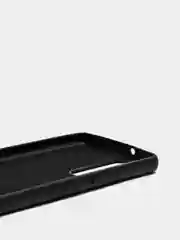 Черный защитный силиконовый чехол для Samsung Note 20
