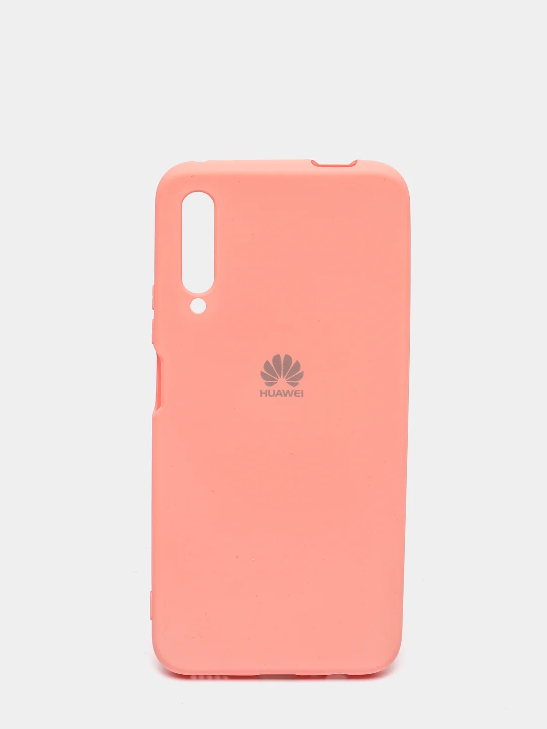 Кораллово-розовый защитный силиконовый чехол Silicone Cover HUAWEI Y9S/Y9PIME/ME2019