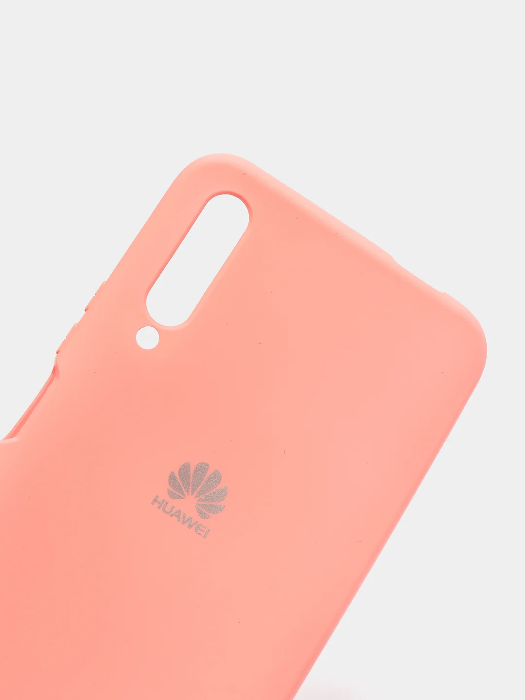 Кораллово-розовый защитный силиконовый чехол Silicone Cover HUAWEI Y9S/Y9PIME/ME2019