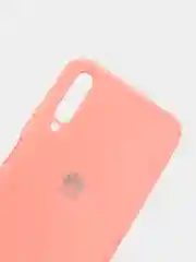 Кораллово-розовый защитный силиконовый чехол Silicone Cover HUAWEI Y9S/Y9PIME/ME2019