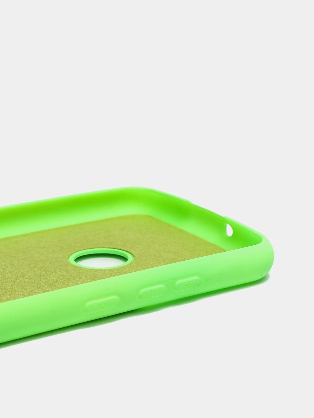 Салатовый защитный силиконовый чехол Silicone Cover HONOR 9C/ P 40 LITE E