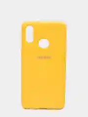 Желтый защитный силиконовый чехол Silikone Cover для Samsung A10S