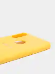 Желтый защитный силиконовый чехол Silikone Cover для Samsung A10S