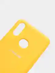 Желтый защитный силиконовый чехол Silikone Cover для Samsung A10S