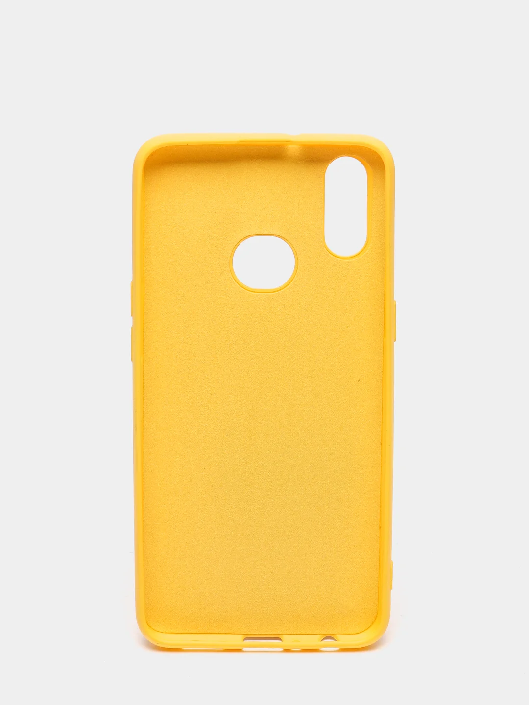 Желтый защитный силиконовый чехол Silikone Cover для Samsung A10S