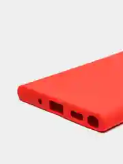 Алый защитный силиконовый чехол для Samsung Note 20 Plus