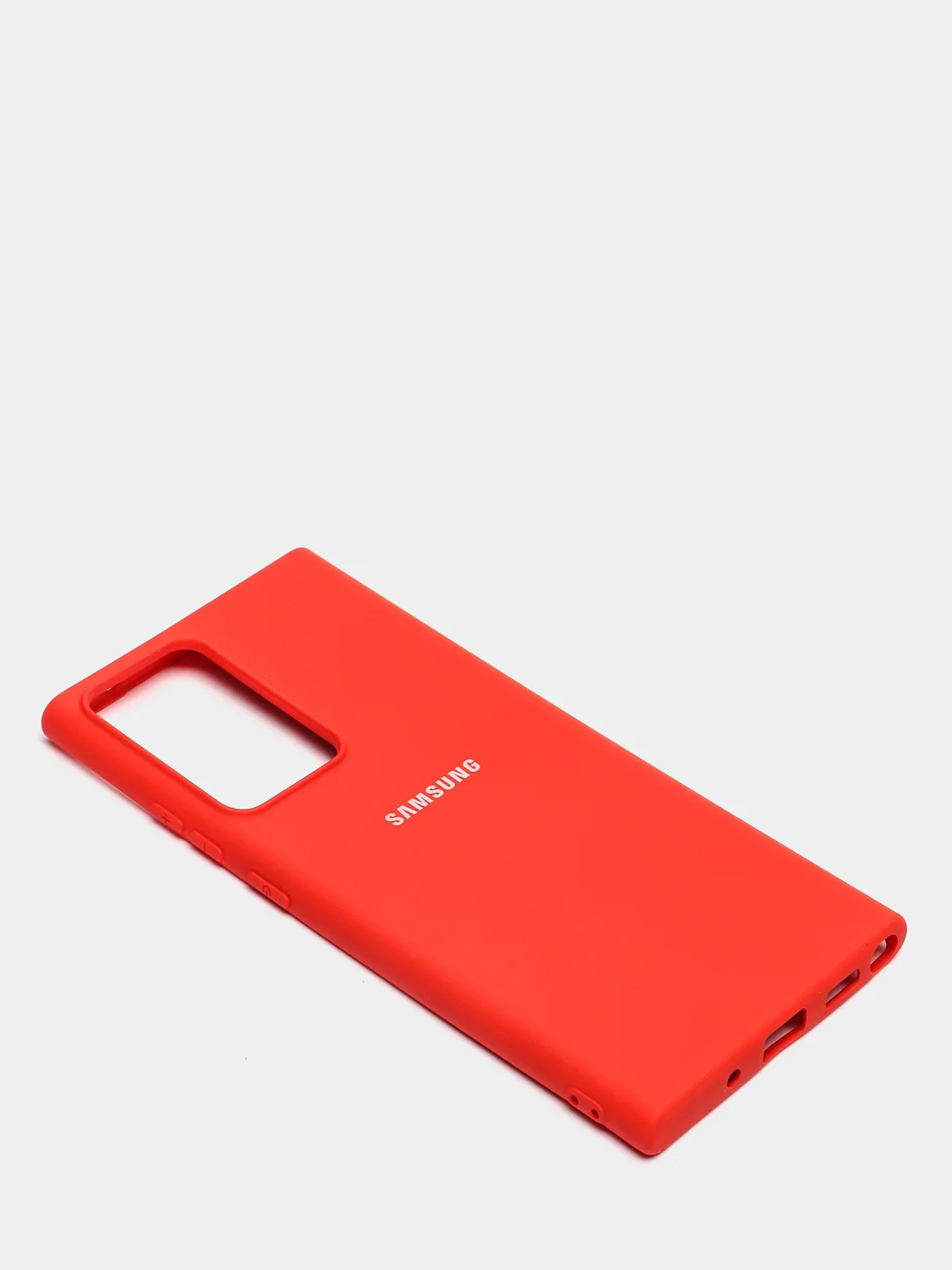 Алый защитный силиконовый чехол для Samsung Note 20 Plus
