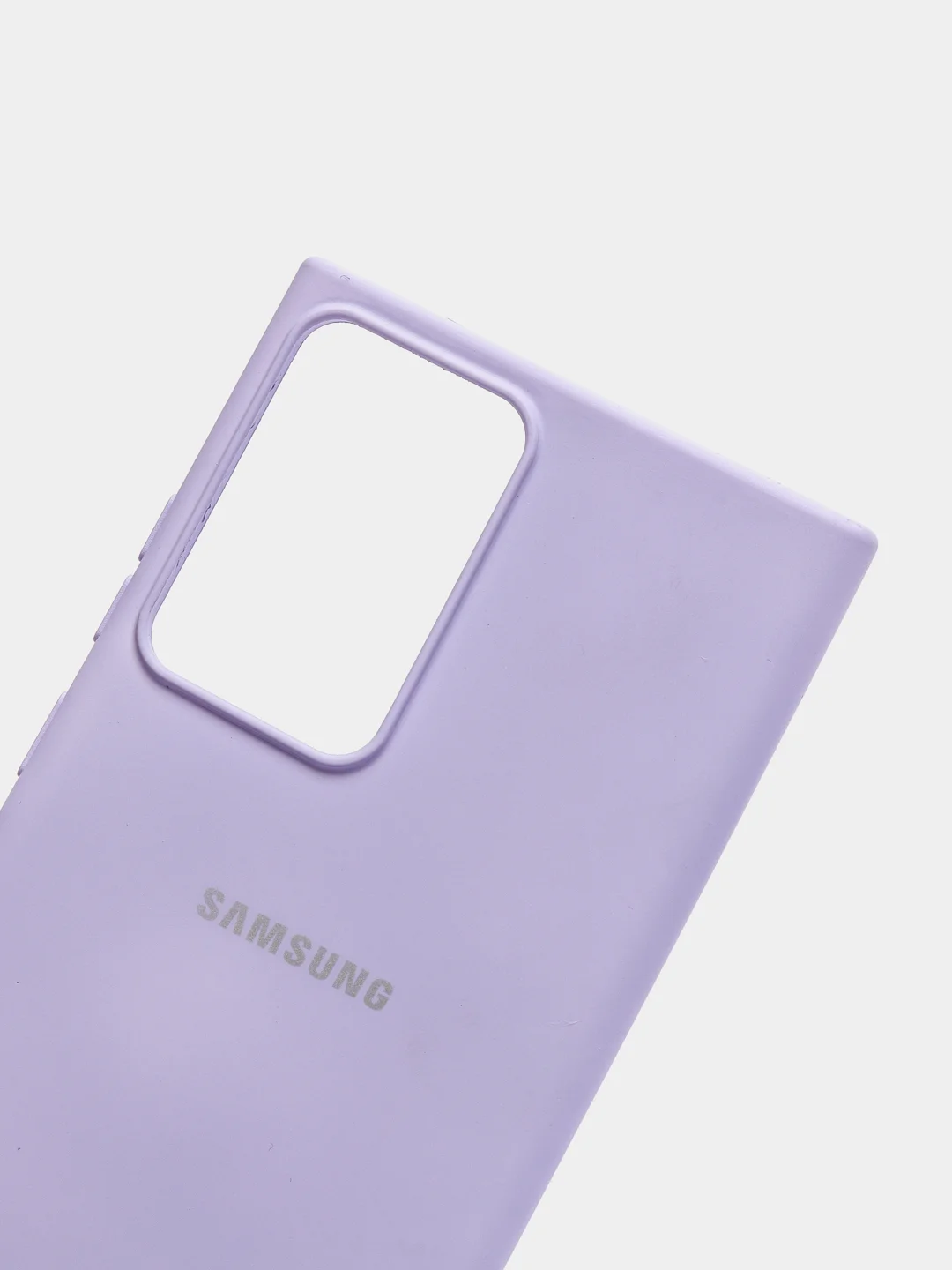 Сиреневый защитный силиконовый чехол для Samsung Note 20 Plus
