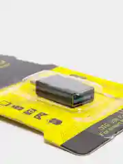 Черный переходник адаптер OTG  TYPE-C на  USB