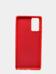 Алый защитный силиконовый чехол для Samsung Note 20