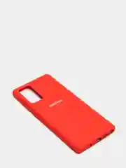 Алый защитный силиконовый чехол для Samsung Note 20