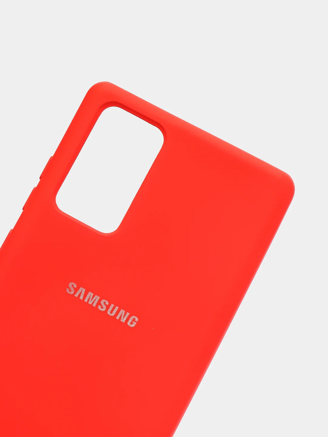 Алый защитный силиконовый чехол для Samsung Note 20