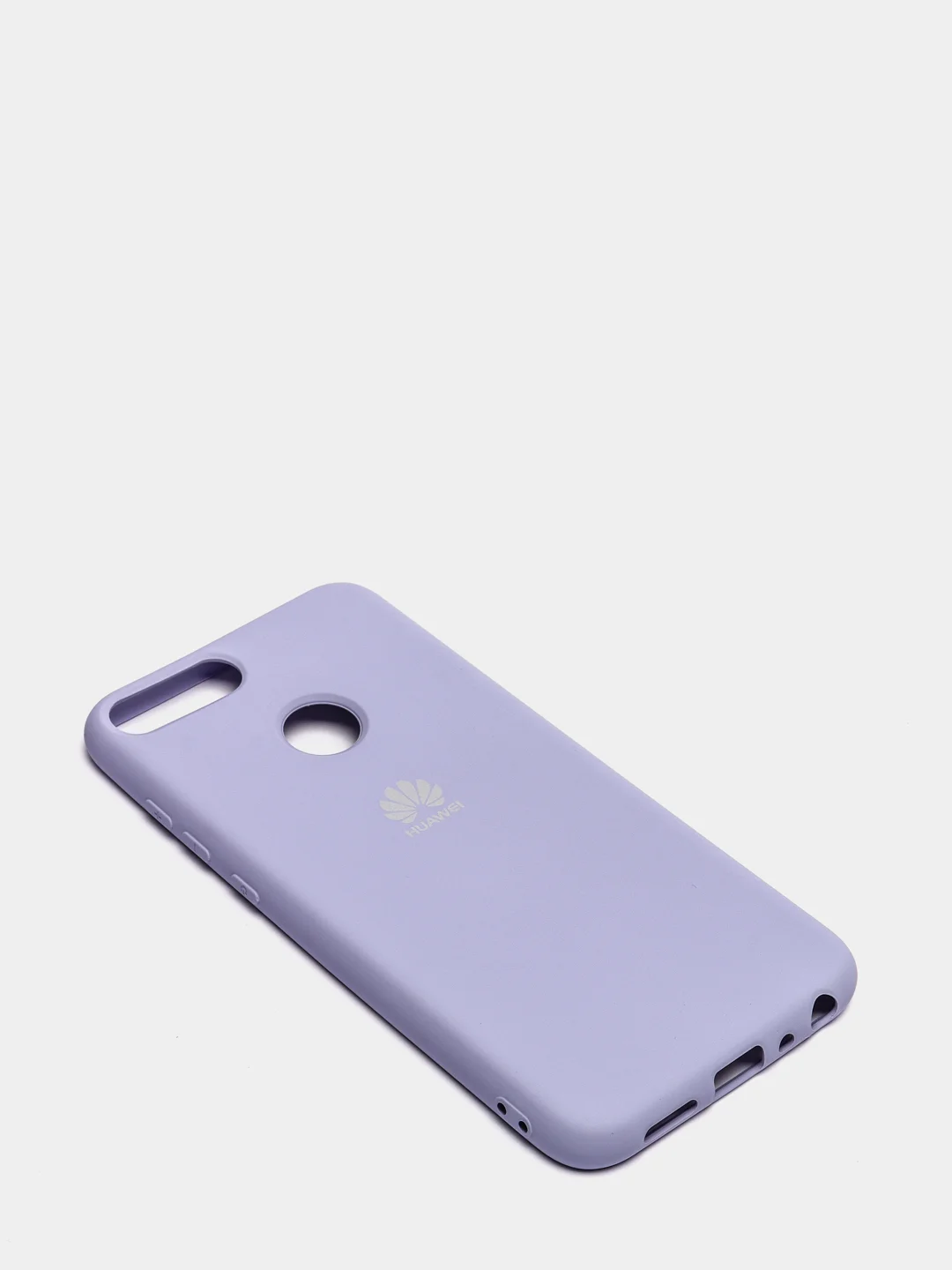 Лавандовый защитный силиконовый чехол Silicone Cover HONOR 9 LITE