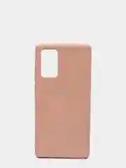 Бежевый защитный силиконовый чехол для Samsung Note 20