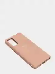 Бежевый защитный силиконовый чехол для Samsung Note 20