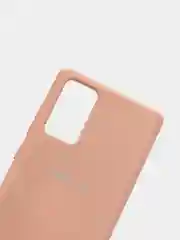 Бежевый защитный силиконовый чехол для Samsung Note 20