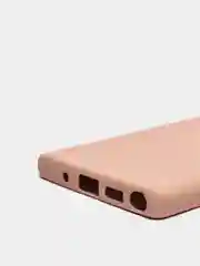 Бежевый защитный силиконовый чехол для Samsung Note 20