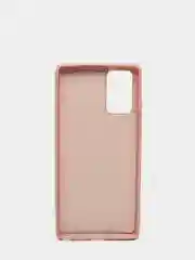 Бежевый защитный силиконовый чехол для Samsung Note 20