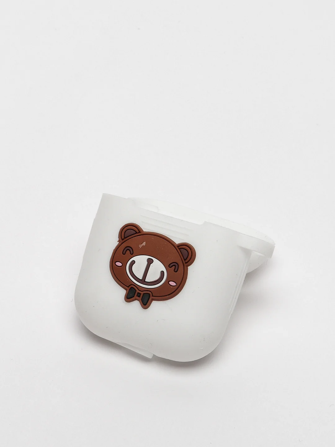 Коричневый детский чехол для наушников AirPods 1/2