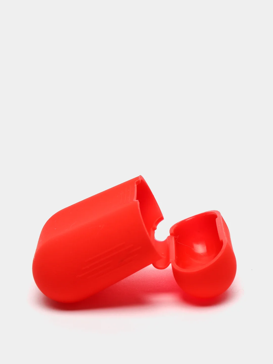 Красный детский чехол для наушников AirPods 1/2