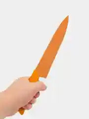 Нож кухонный с неприлипающим лезвием, 33 см