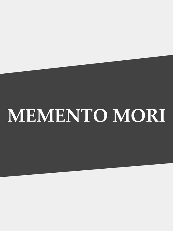 Наклейка на автомобиль "MEMENTO MORI "