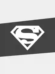 Наклейка на автомобиль "СУПЕРМЕН / SUPERMAN" на машину