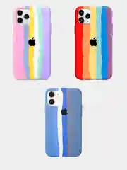 Чехол для iPhone 11 Pro, 11 Pro max айфон про макс мини радужный силиконовый