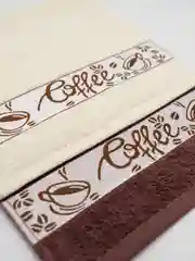 Коричневый полотенце махровое 30х60 см (2 шт) /Комплект полотенец/ кухня/ кухоное полотенце