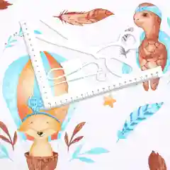 Светло-коричневый ткани для рукоделия 50*50 см Хлопок: бязь, поплин, перкаль