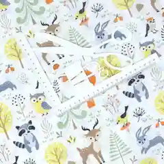 Лесной зеленый ткани для рукоделия 50*50 см Хлопок: бязь, поплин, перкаль