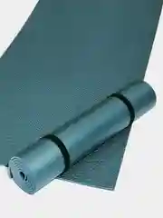 Тёмно-бирюзовый спортивный коврик для йоги, фитнеса и отдыха