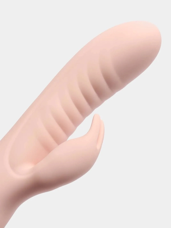 Вибратор для девушек LADYS SECRET "Кролик", со стимуляцией клитора, 20 см