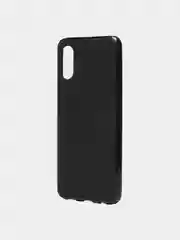 Чехол для Samsung Galaxy A02, A022, матовый, с глянцевым ободком