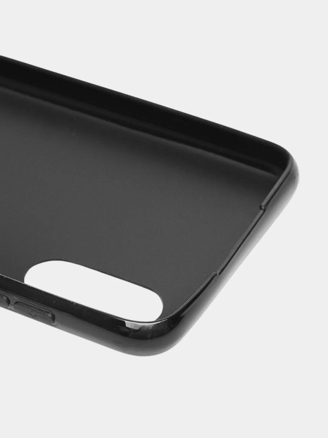 Чехол для Samsung Galaxy A02, A022, матовый, с глянцевым ободком
