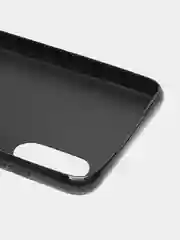 Чехол для Samsung Galaxy A02, A022, матовый, с глянцевым ободком