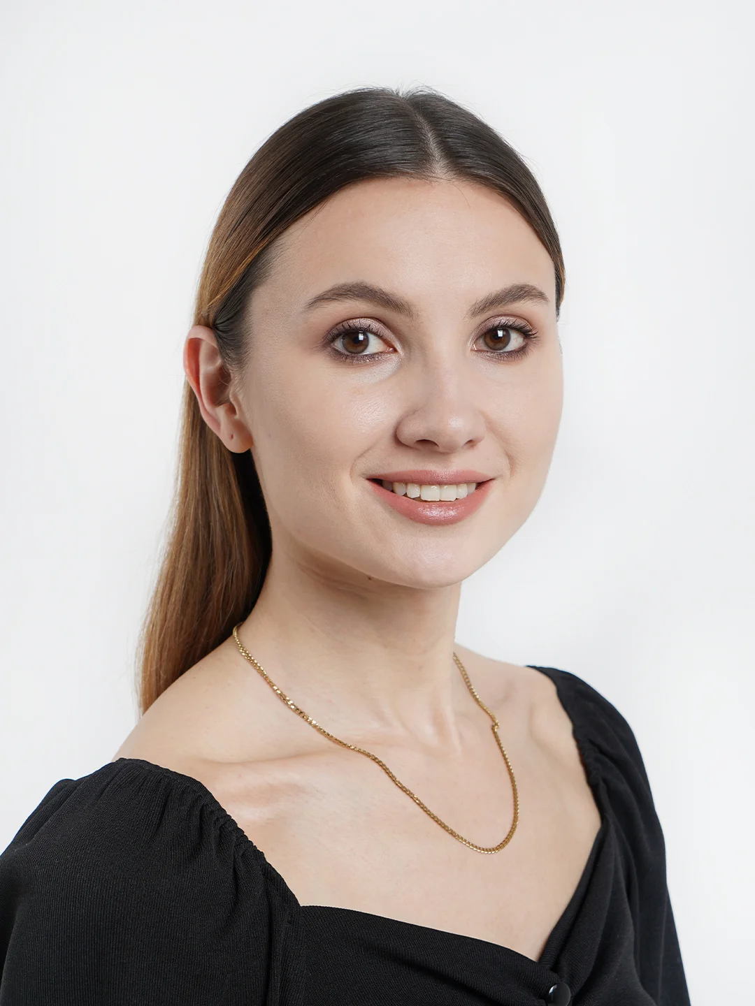 Золотой цепочка на шею,кубинское плетение
