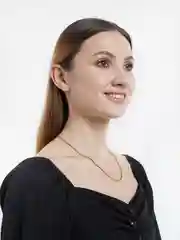 Золотой цепочка на шею,кубинское плетение
